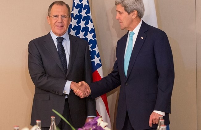 US Secretary of State John Kerry and Russian Foreign Minister Sergey Lavrov 